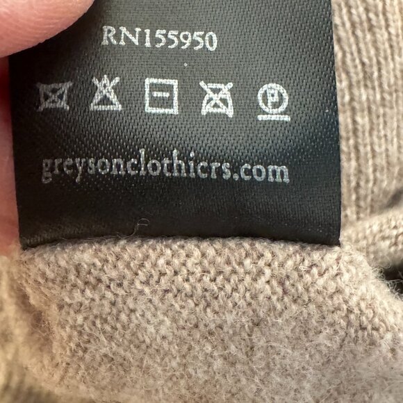 NWT Greyson Clothiers Cashmere KoKo Joggers in Fawn Heather - Picture 9 of 14